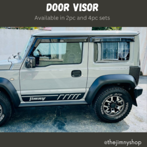 Door Visors 2pcs & 4pcs set (Jimny Models JB74)