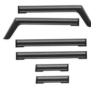 Door Visors 6pcs set (Jimny Models JC74)
