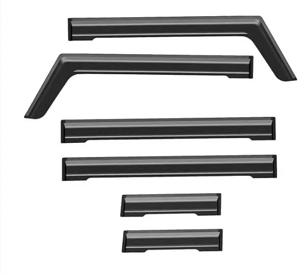 Door Visors 6pcs set (Jimny Models JC74)