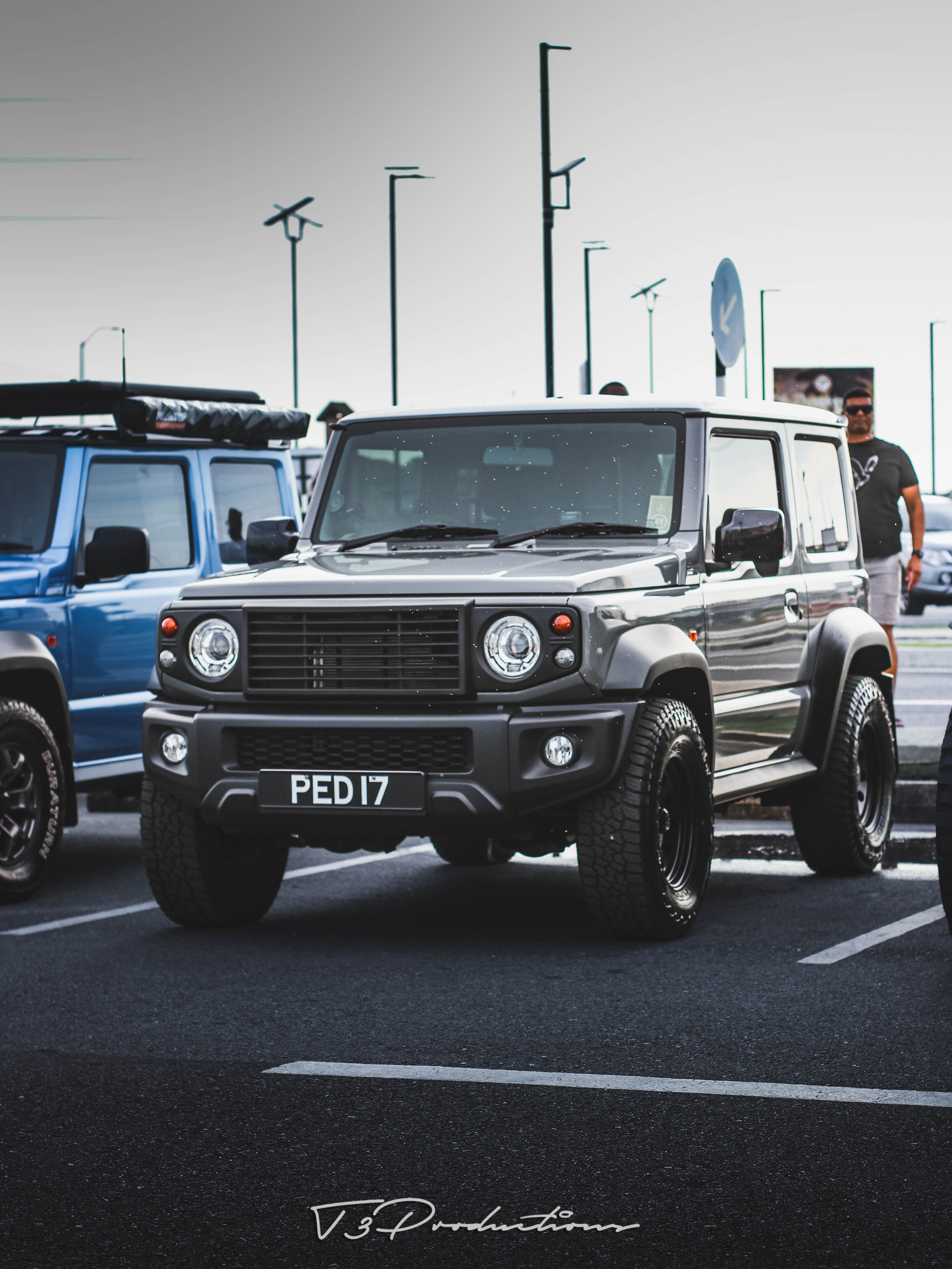 Defender Style Front Grille (Jimny Models JB74 & JC74)